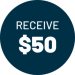 receive $50 graphic