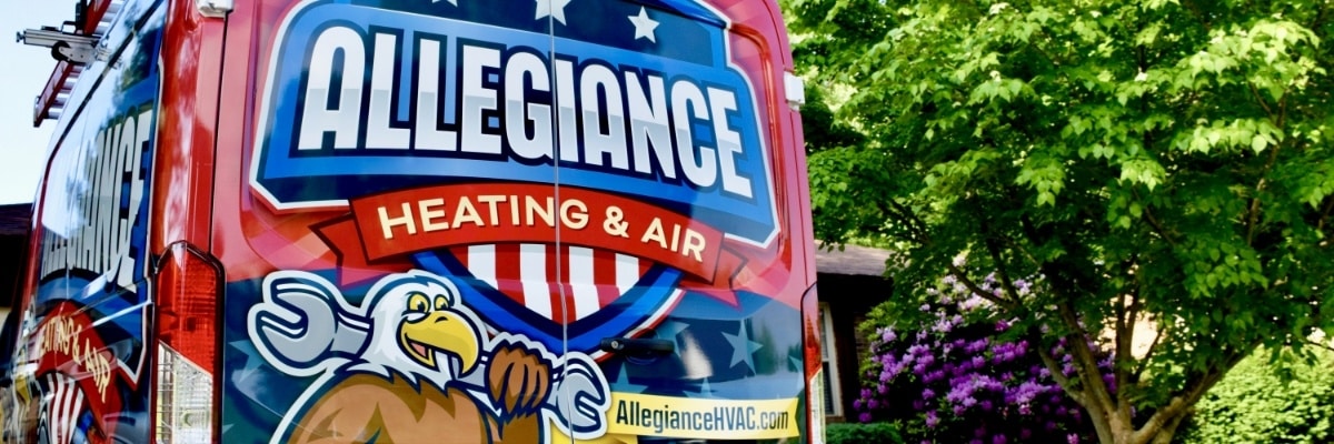 allegiance new van wrap